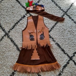 Vintage Native American Girl's costume